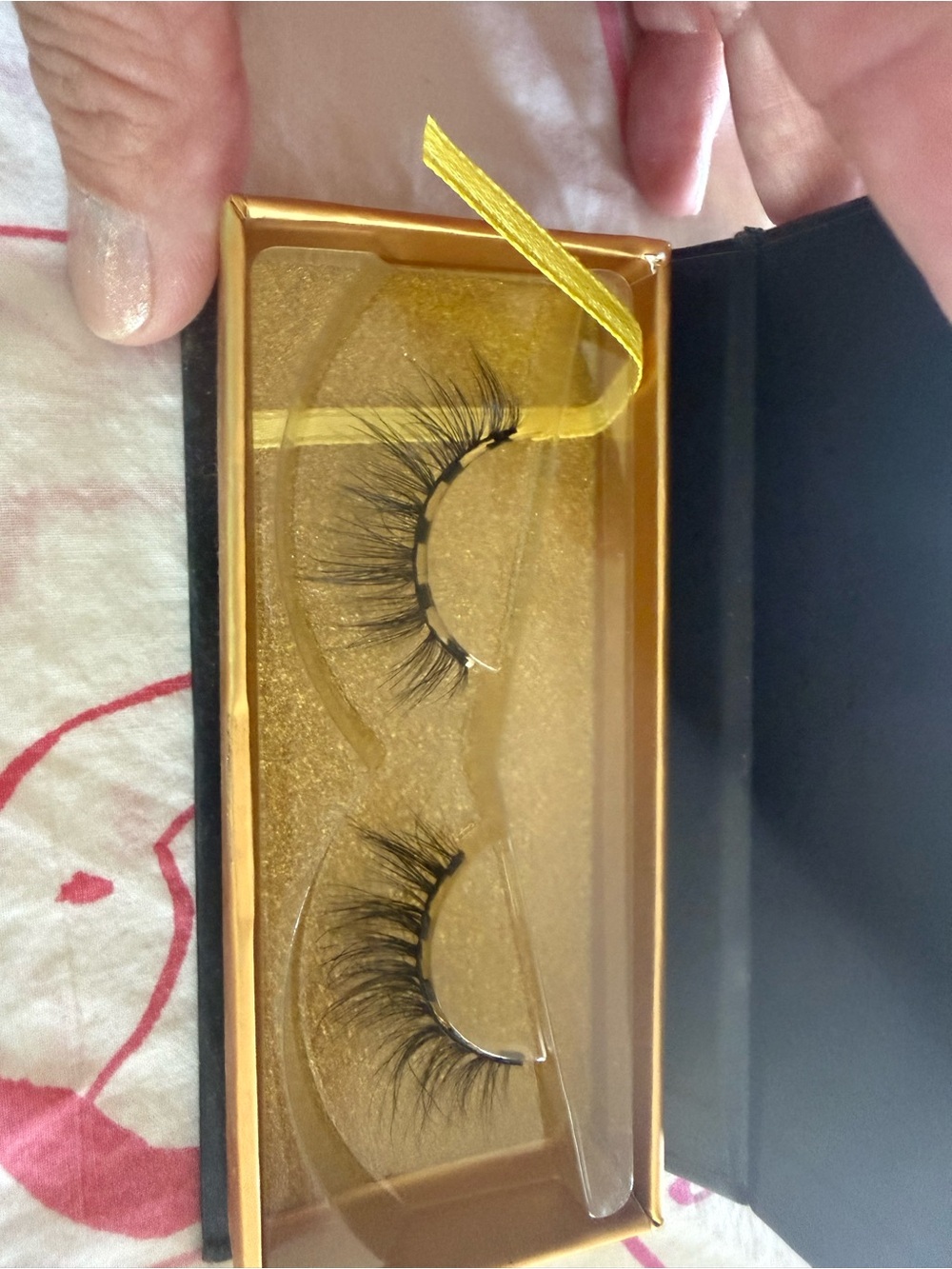 Premium Black False Eyelashes - Flared Volume Lashes